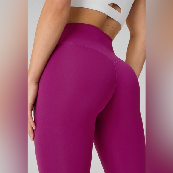 Fabletics PureLuxe Berry Crush, High-Waisted 7/8 Legging | XS | NWT - Picture 7 of 12